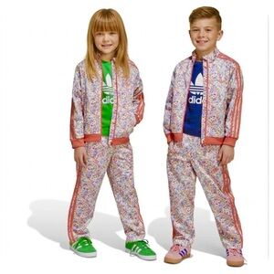 Adidas Original x Liberty London -NWOT baby matching sets firebird Track suit 2Y